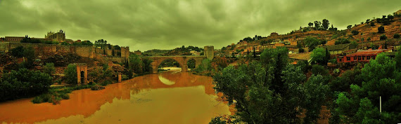 RIO TAJO TRAS UNA TORMENTA