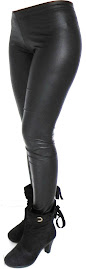 Calça Leg - Preto acetinado M e G