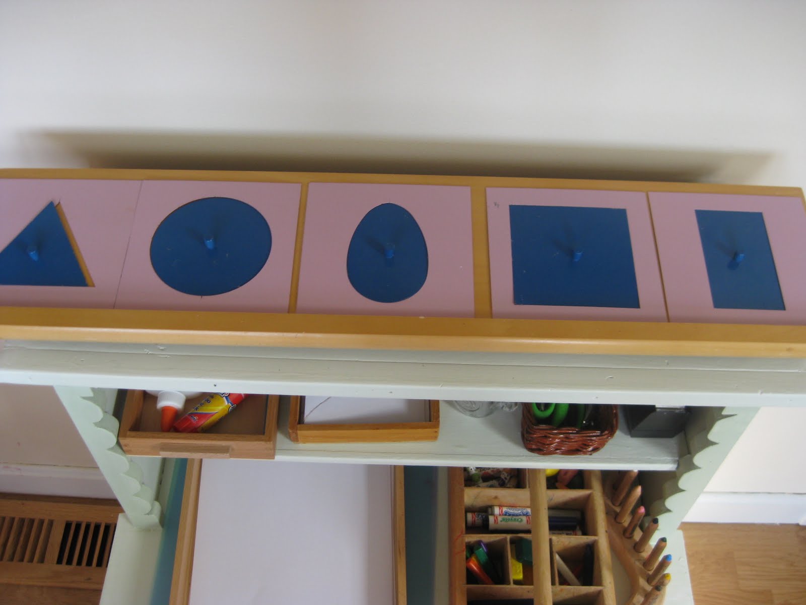 The Wonder Years Our New Art Cupboard