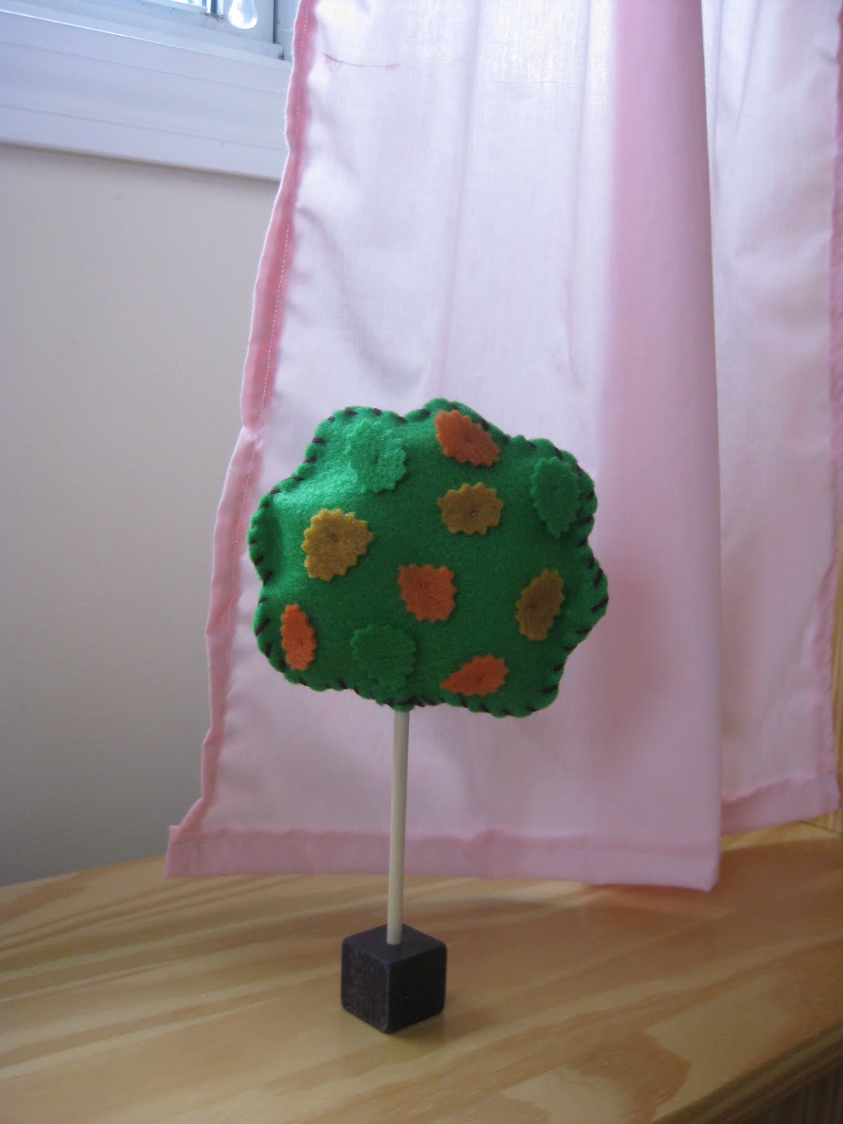 The Wonder Years Felt Trees and Puppets