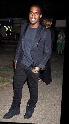 kanye west timbs
