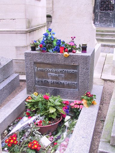 Jim Morrison--grave