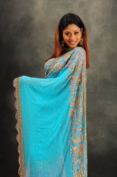 sri lankan women in saree. Srilankan model Stafni
