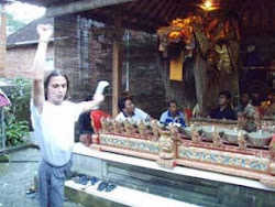 Carlos Fittante Practices an Arabesque for the Role of "Dragonfly"