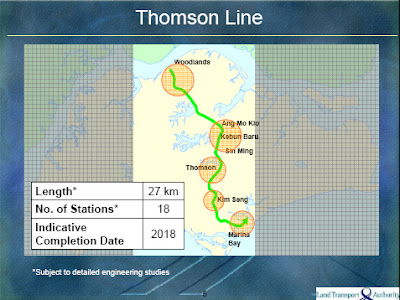thomson line see attached map from the heart of marina