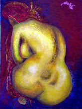 Mujer arrodillada / Femme accroupie d'après G. Klimt - Danae - Jicé