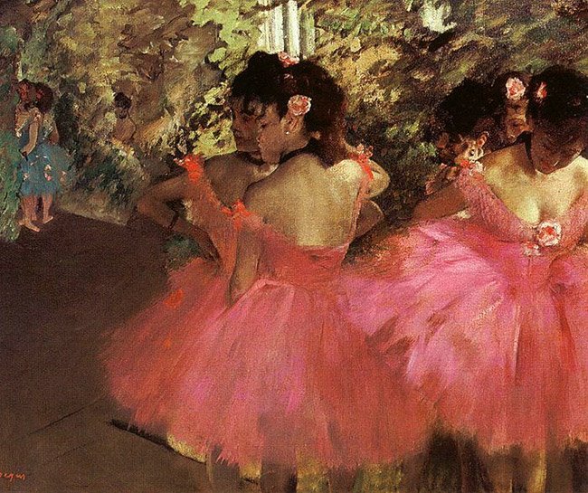 Dancers In Pink