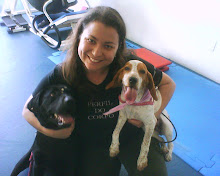 Eu com a Luna e Doly( a encrenqueira, virou mais uma estrelinha)!