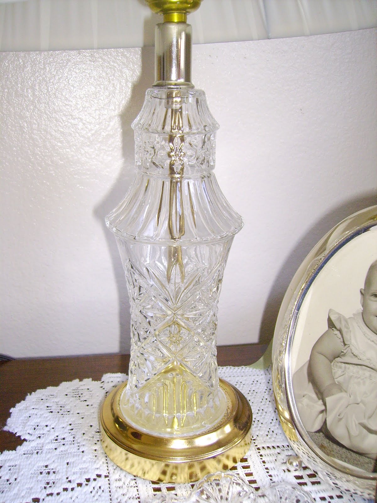 crystal lamp