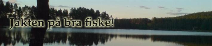 Jakten på bra fiske & fiskekajak.