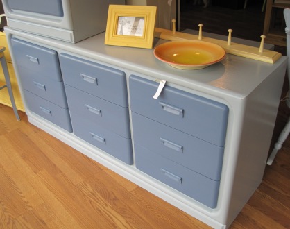 Teal+blue+dresser