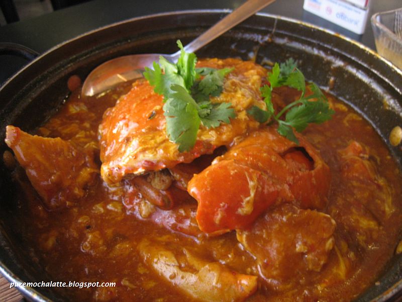 daily musings the finer things in life Jumbo Chili Crab Dempsey