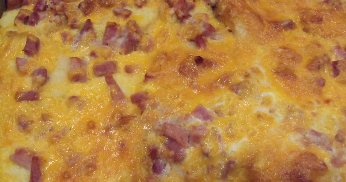 Meal Planning with Connie Ham, Egg and Biscuit Breakfast Casserole