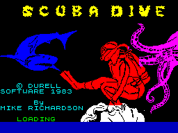 ZX Spectrum Games Scuba Dive