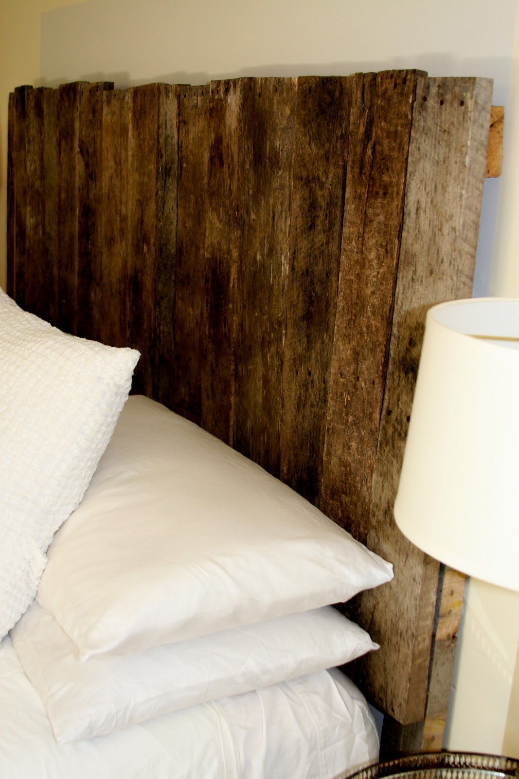 sprig pallet headboard