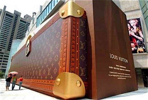 Loja Louis Vuitton na China...Fantástica.