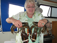 Lobster on the boat