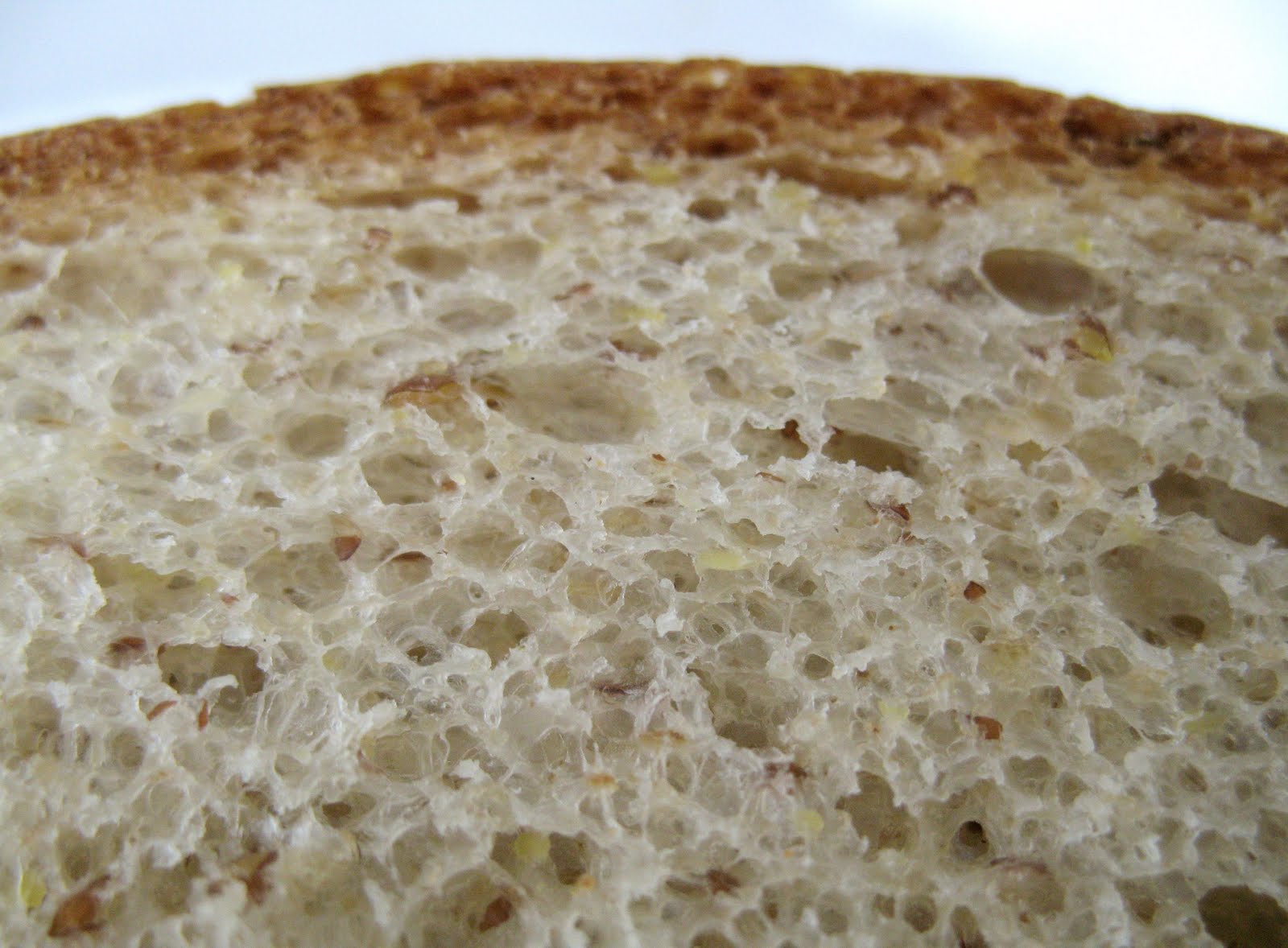 Honey Oatmeal Flax Bread Recipe mostly foodstuffs