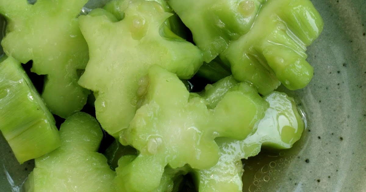 Pickled Broccoli Stems Recipe mostly foodstuffs