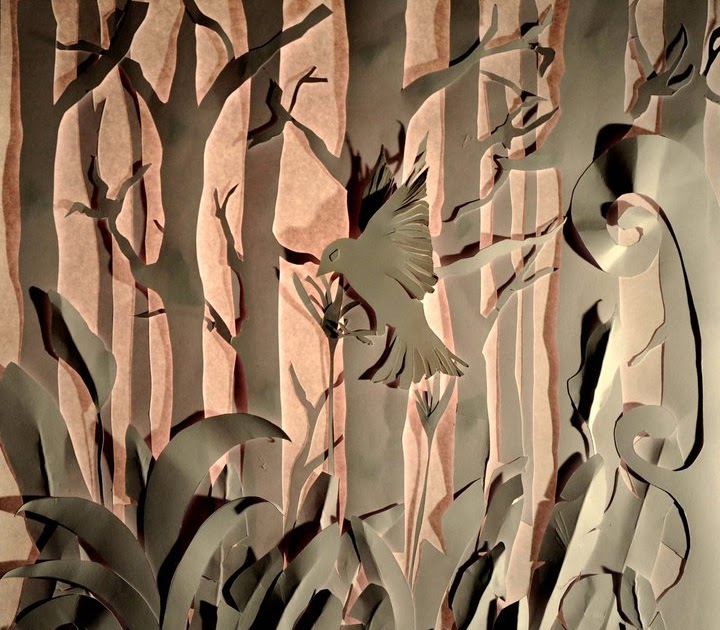 . Paper Relief Sculpture