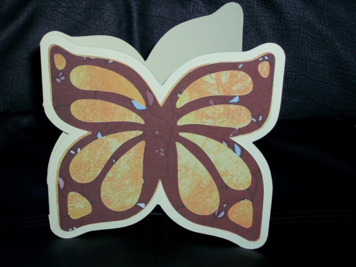 Sallys World: Butterfly Card svg and scut