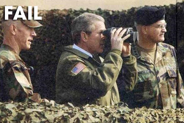 President Bush Fail