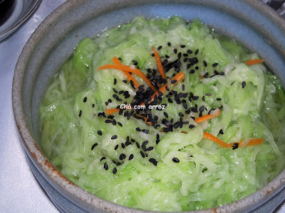 salada de chuchu