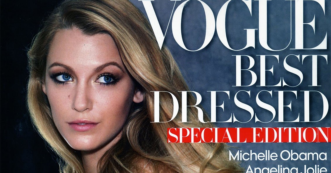 JULES FASHION Blake Lively fait encore la couverture du Vogue US