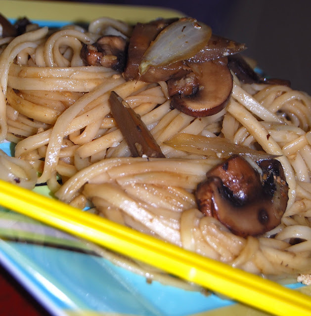 Mushroom Soba Noodles • Holy Cow! Vegan Recipes