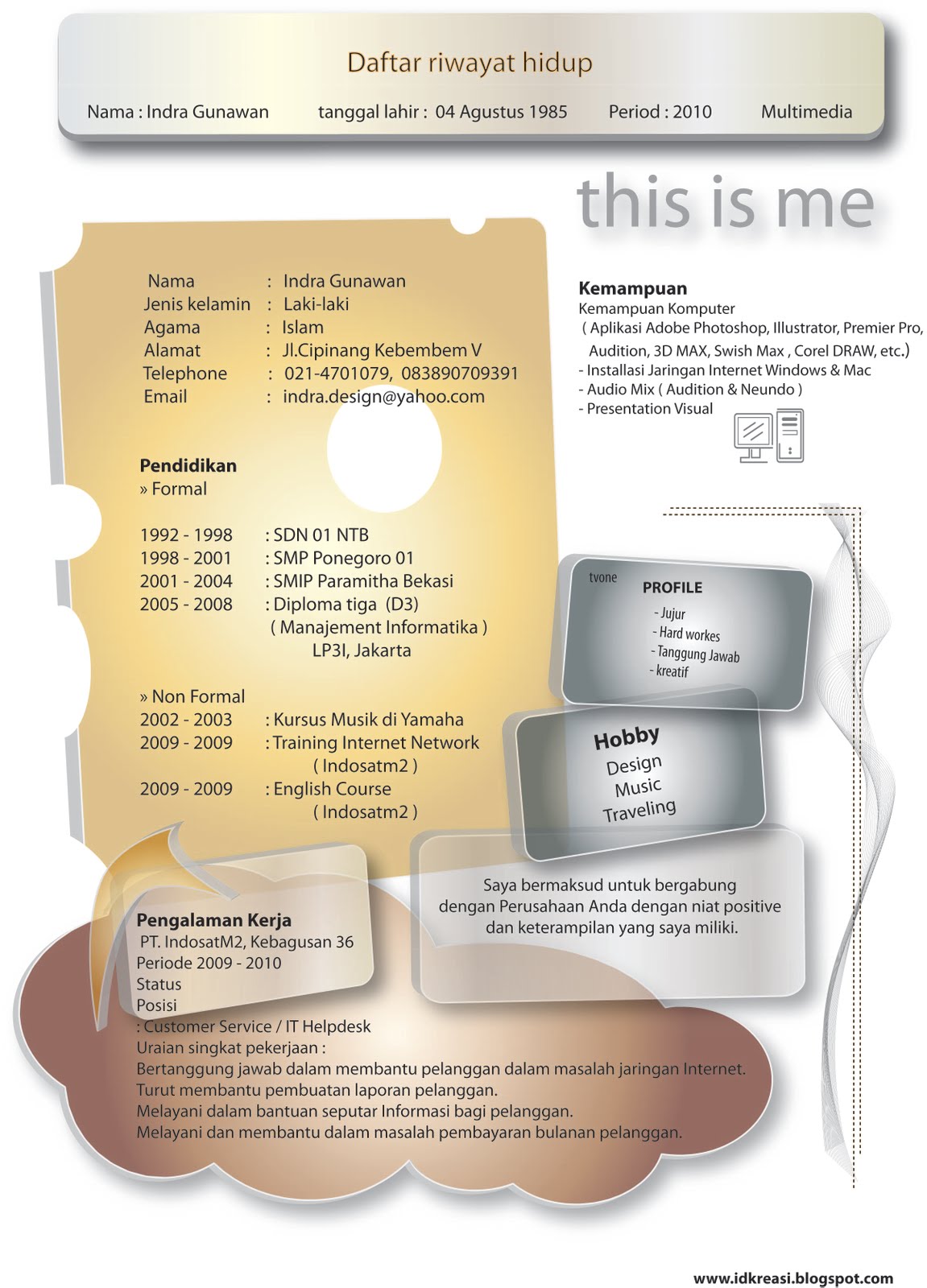 Tips Menulis Daftar Riwayat Hidup yang Baik…
