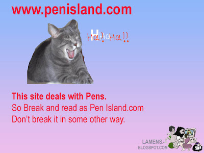 Mispronounced urls,silly domain names having double meaning,www.penisland.com
