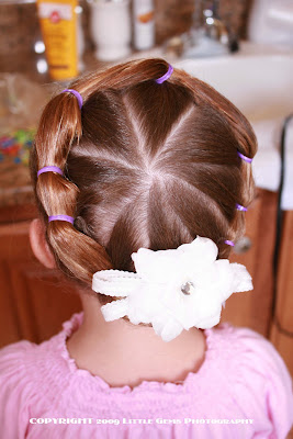 Girls Hair Do's - The Starburst! - Tips from a Typical Mom