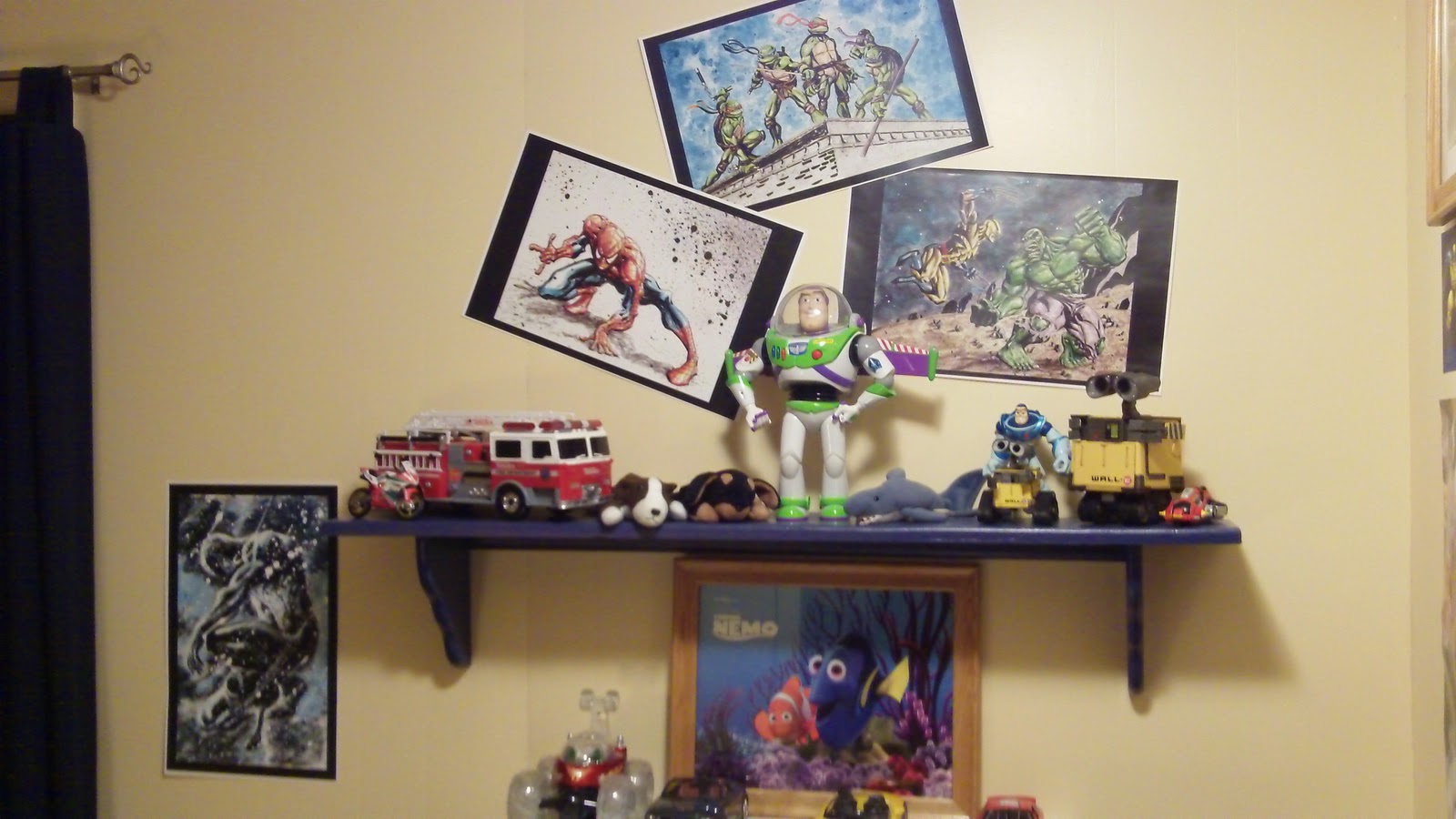 Rhoda's Decorating Corner decorating my son's bedroom...