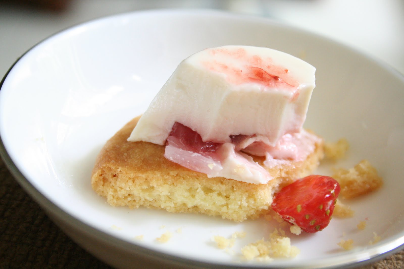 Butterism Strawberry Panna Cotta