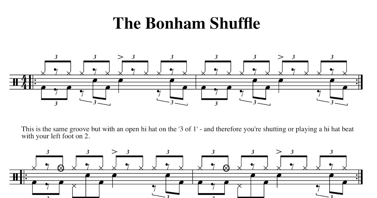 Playsomething Drums Prep John Bonham