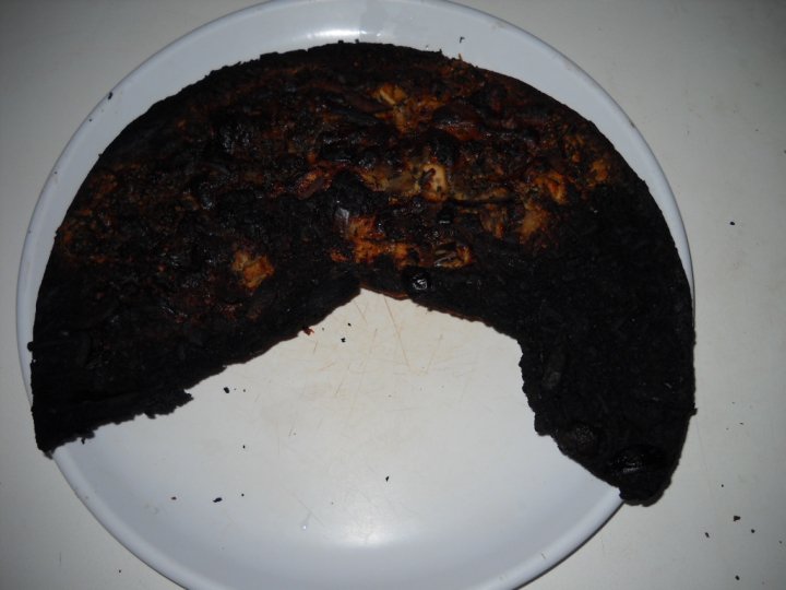 My Virtual Journal Burnt Pizza