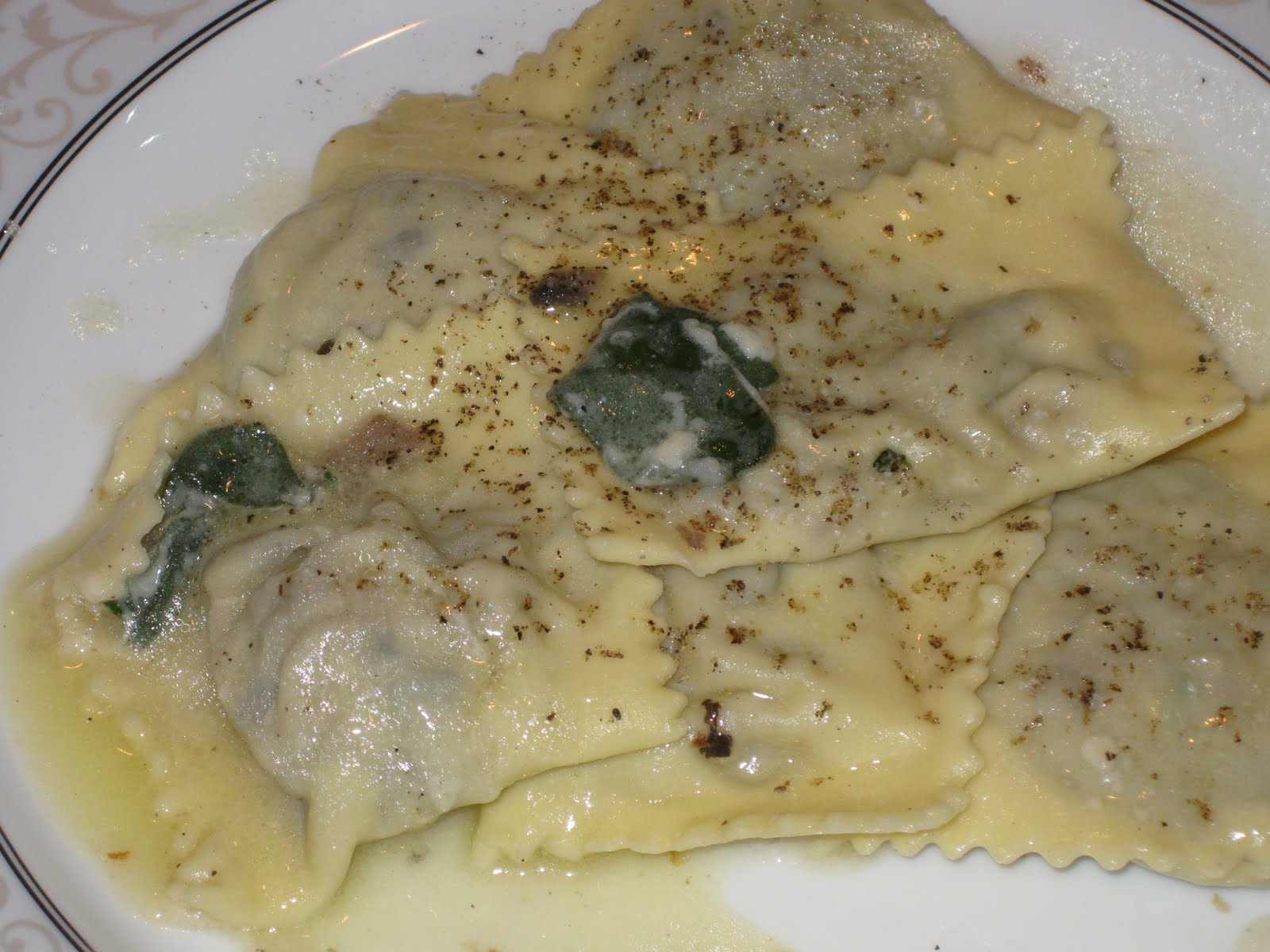Food Hunter's Guide to Cuisine Wild Mushroom Ravioli