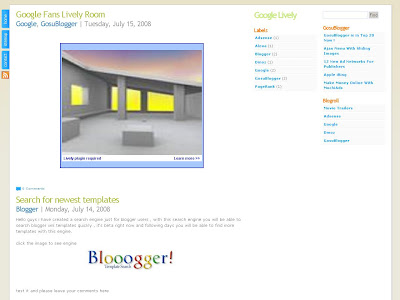 Genki Blogger Theme