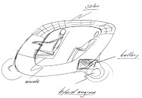 A solar rickshaw design