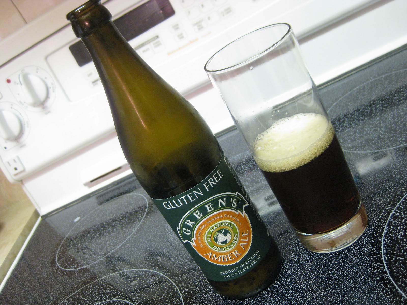 Our first gluten free beer experience