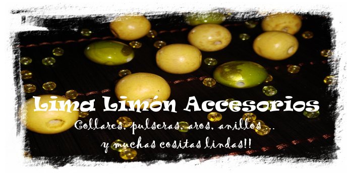 Lima Limón Accesorios