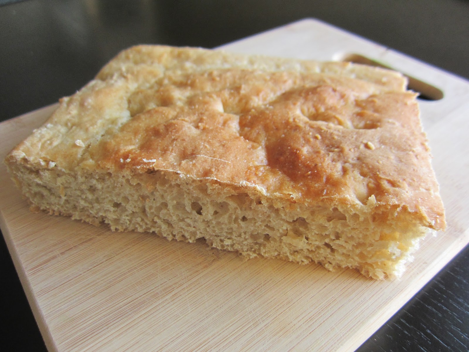 raspberry eggplant Whole Wheat and Oat Focaccia