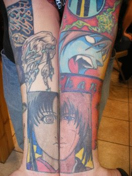 Anime Tattoo Mexican