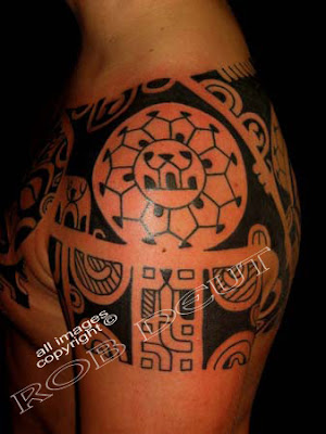 polynesian tattoo, tattoo design
