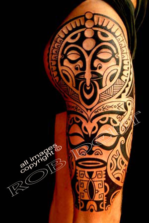 polynesian style tattoo | MEXICAN TATTOO DESIGN