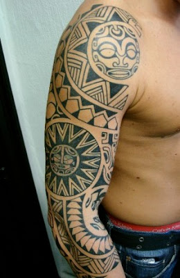 hawaiian flower tattoo design. Polynesian Tattoo Designs The basic art of