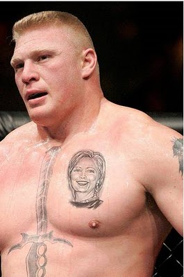 Check out the knife modeled after Brock Lesnar's tattoo