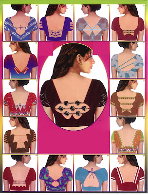 Latest 2010 Blouse Paterns and Back Designs