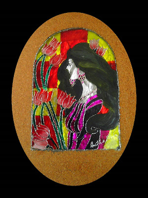 painting on foil