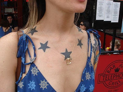 Star Tattoos For Girls